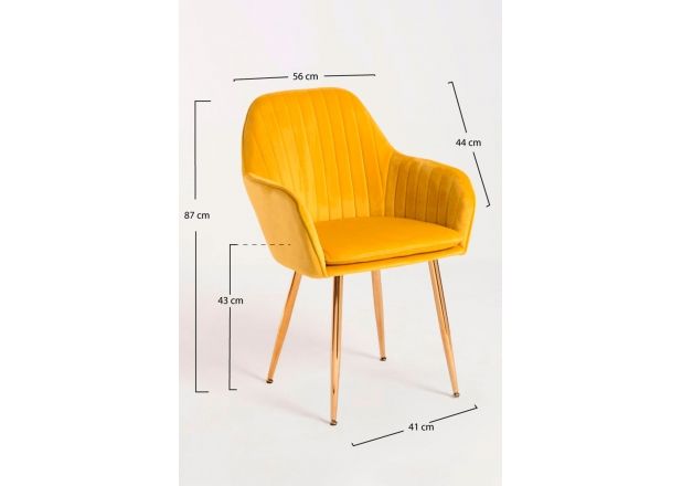 Silla Reby Golden