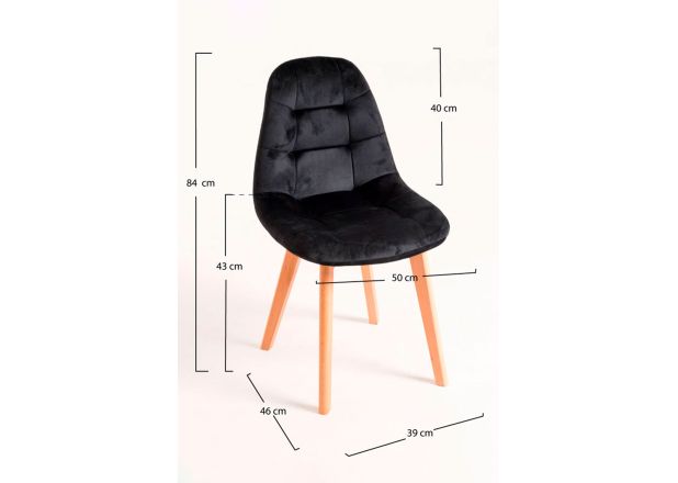 Silla Nordi Terciopelo