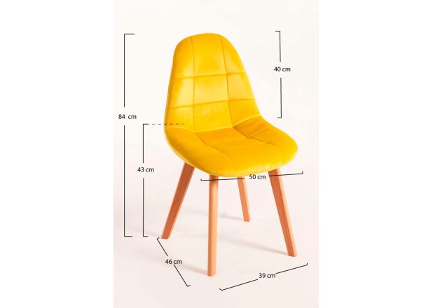Silla Nordi Terciopelo