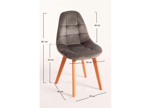 Silla Nordi Terciopelo