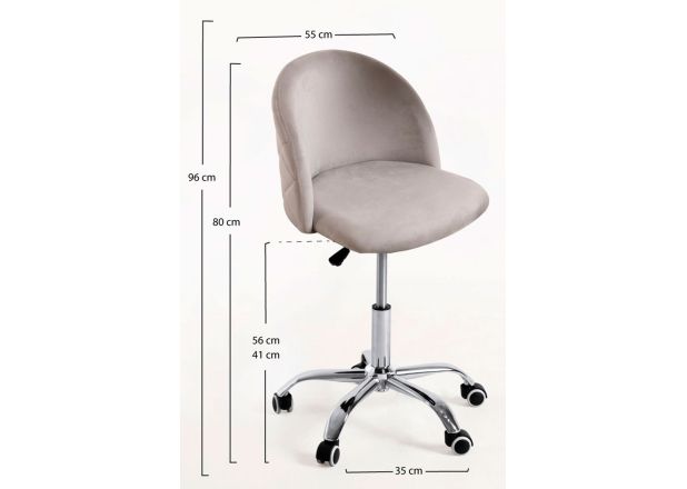 Silla Timy Terciopelo Office