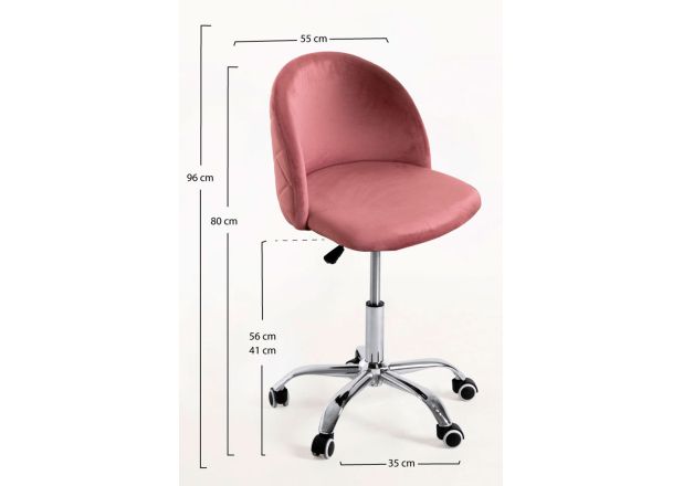 Silla Timy Terciopelo Office