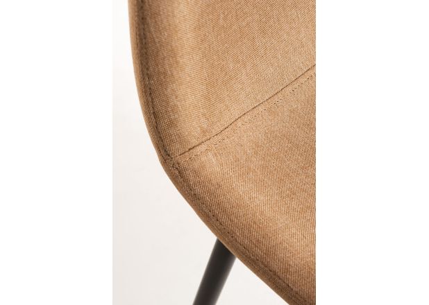 Silla Black Leo Tela
