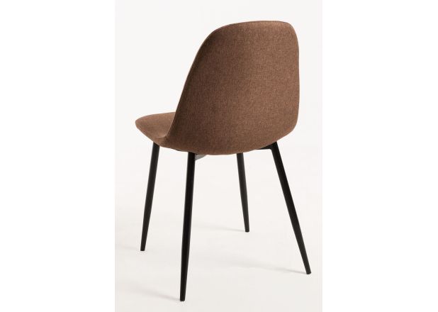 Silla Black Leo Tela
