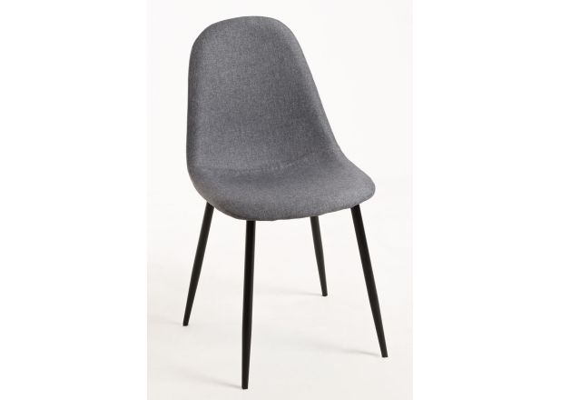 Silla Black Leo Tela