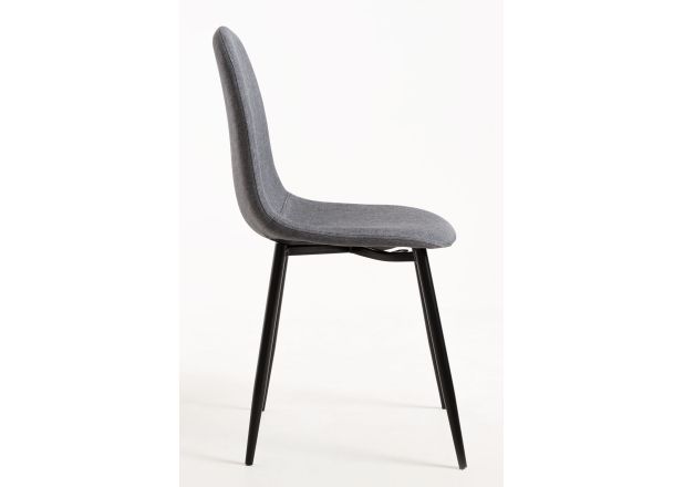 Silla Black Leo Tela