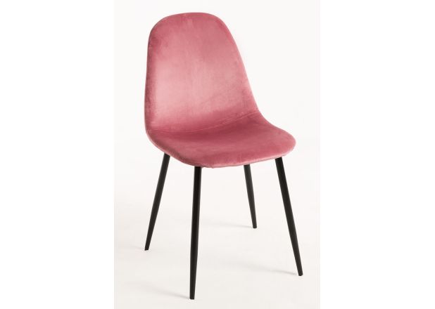 Silla Leo Black Terciopelo