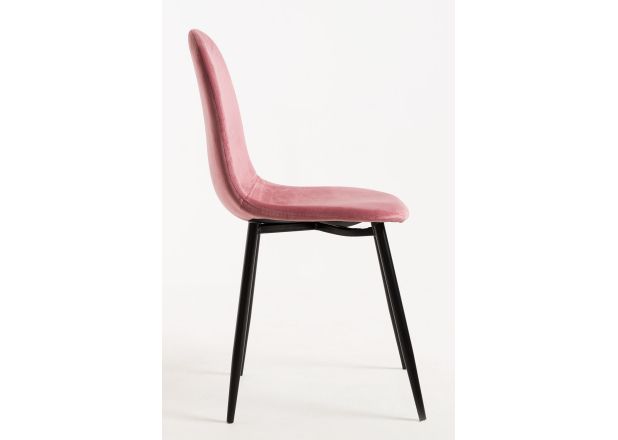 Silla Leo Black Terciopelo
