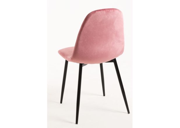 Silla Leo Black Terciopelo