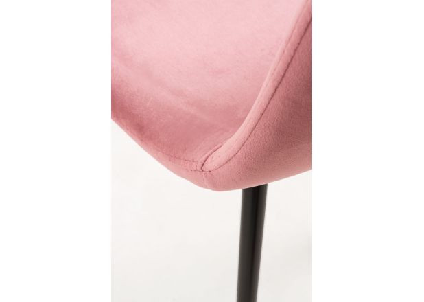 Silla Leo Black Terciopelo