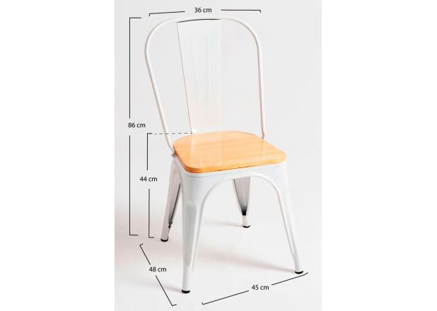 Silla Meyer Madera Natural