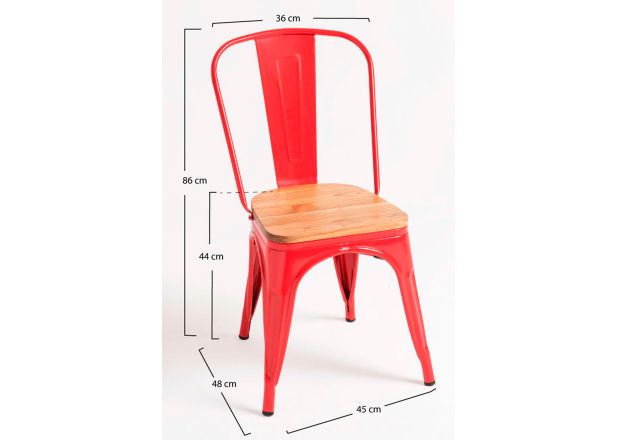 Silla Meyer Madera Natural