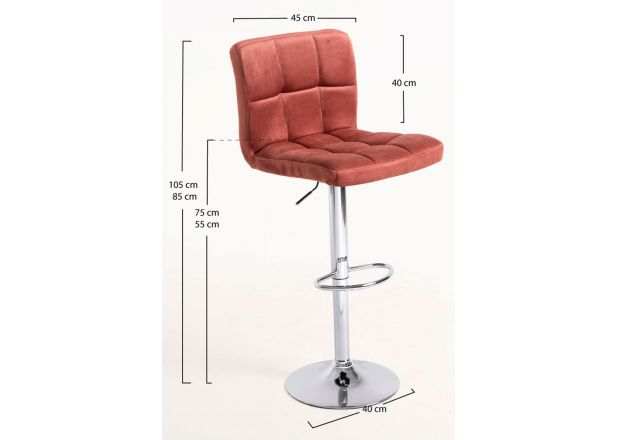 Taburete Loft Terciopelo