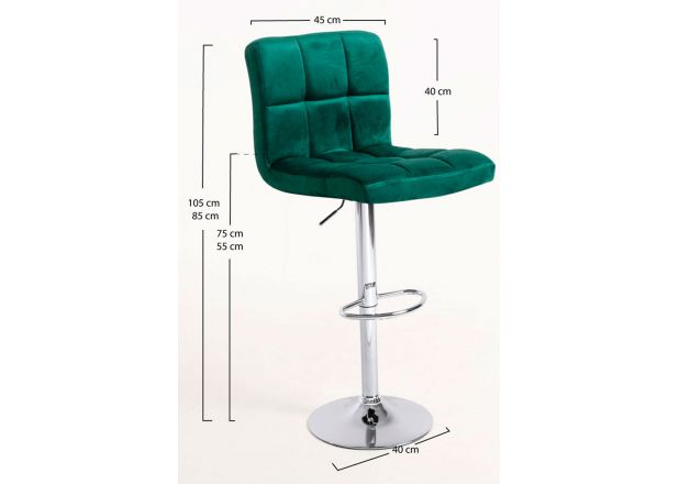 Taburete Loft Terciopelo