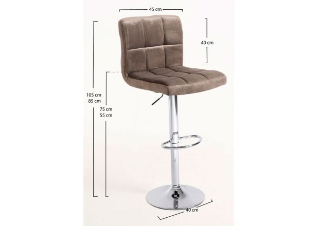 Taburete Loft Terciopelo