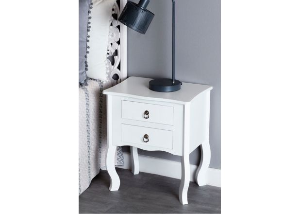 Mesa Cabeceira Camboa 2 Gavetas