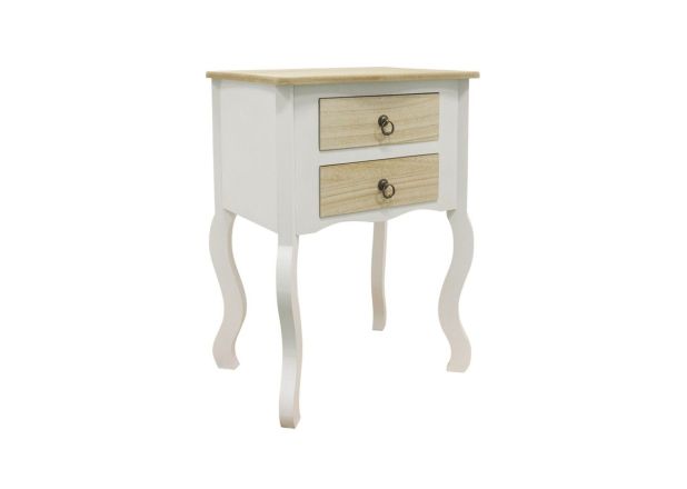 Mesa Cabeceira Camboa 2 Gavetas