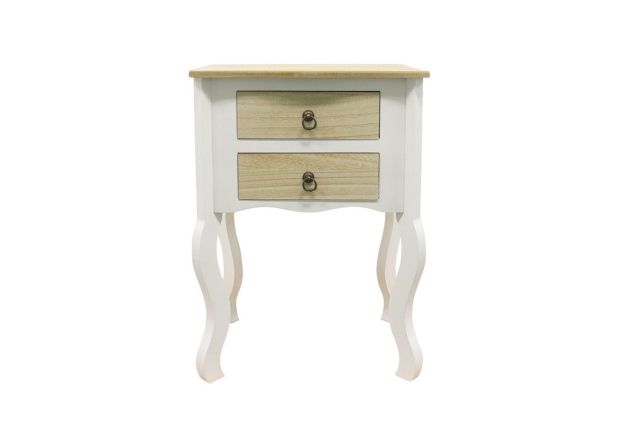 Mesa Cabeceira Camboa 2 Gavetas