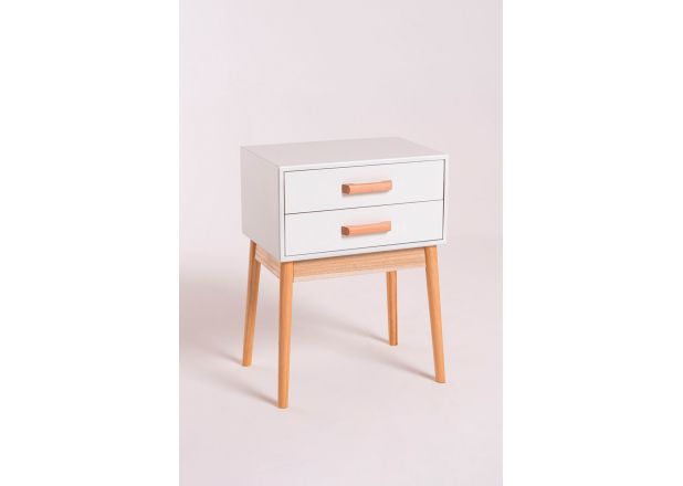 Mesa Cabeceira Kandre 2 Gavetas