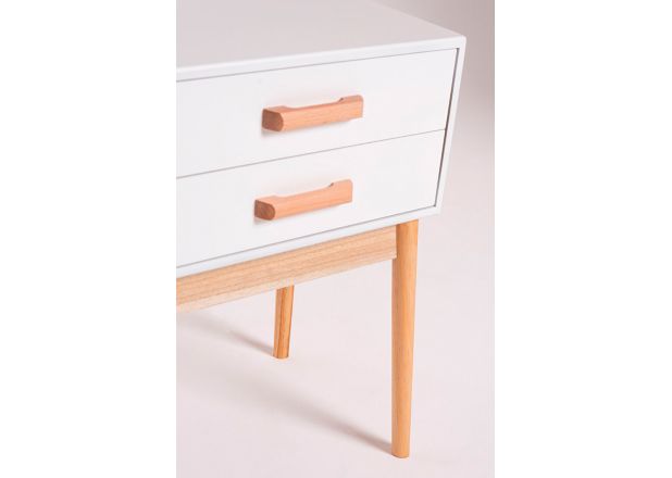 Mesa Cabeceira Kandre 2 Gavetas