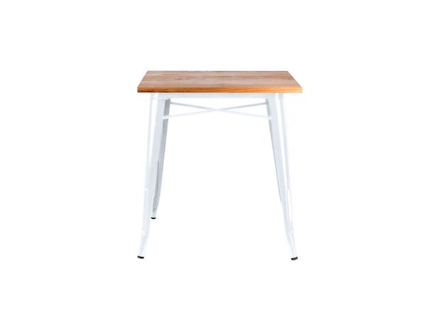 Mesa Meyer Cuadrada Madera Natural 80 cm