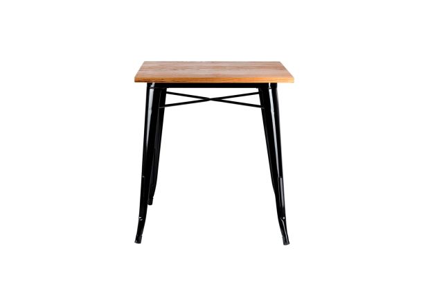 Mesa Meyer Cuadrada Madera Natural 80 cm
