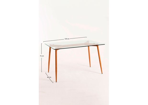 Mesa Keiwe Retangular 120 x 80 cm