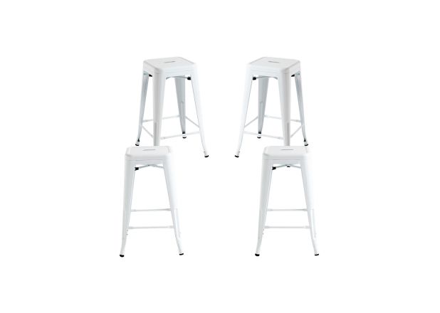 Pack 4 Taburetes Meyer Bajos