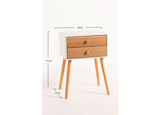 Mesa Olak 2 Gavetas