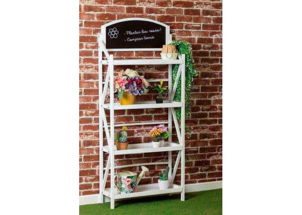 Carrito Candy Bar Dyna Madera Envejecida
