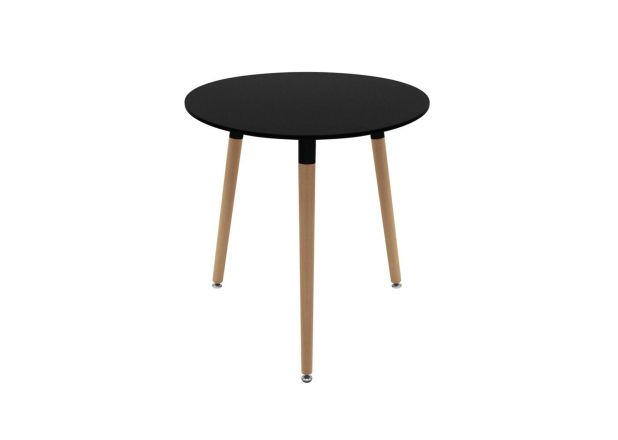 Mesa Nera Redonda 80 cm