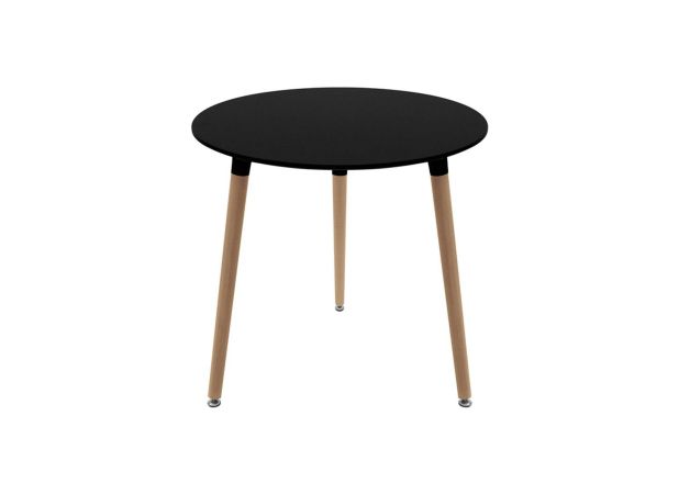 Mesa Nera Redonda 80 cm
