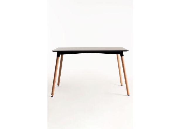 Mesa Nera Rectangular 120 x 80 cm