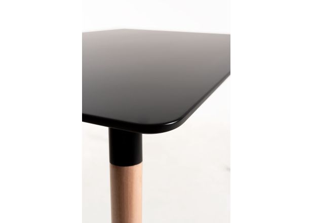 Mesa Nera Rectangular 120 x 80 cm