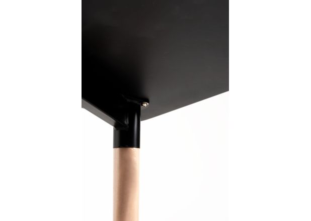 Mesa Nera Rectangular 120 x 80 cm