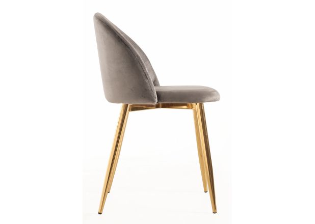 Silla Hill Terciopelo Golden