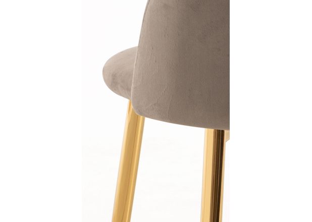 Silla Hill Terciopelo Golden