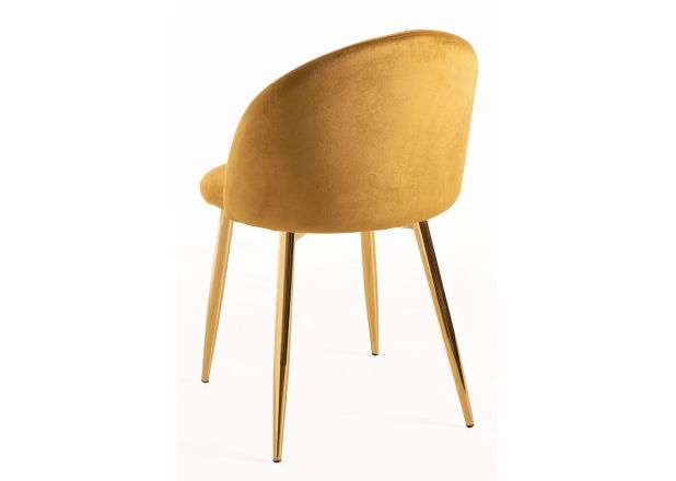 Silla Hill Terciopelo Golden