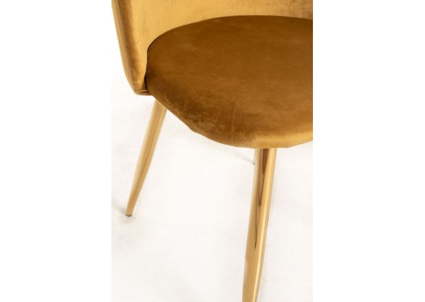 Silla Hill Terciopelo Golden