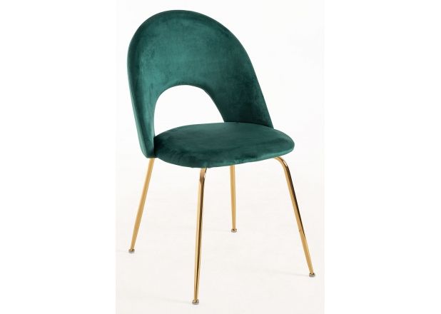 Silla Wedan Gold Terciopelo