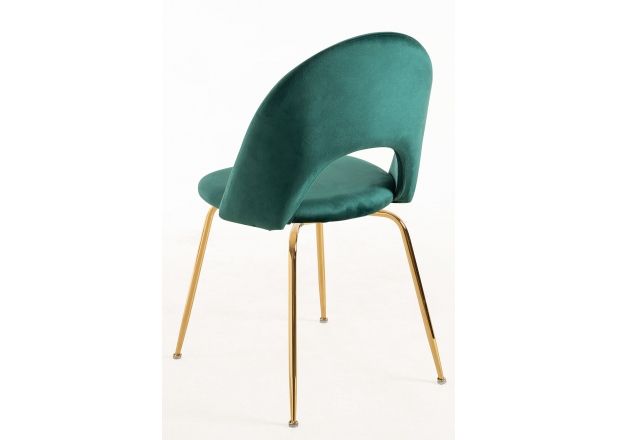 Silla Wedan Gold Terciopelo