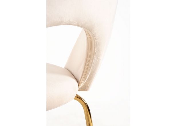 Silla Wedan Gold Terciopelo