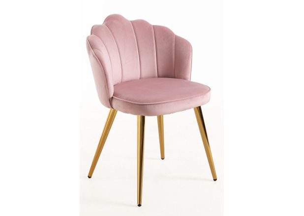 Silla Menpu Gold Terciopelo