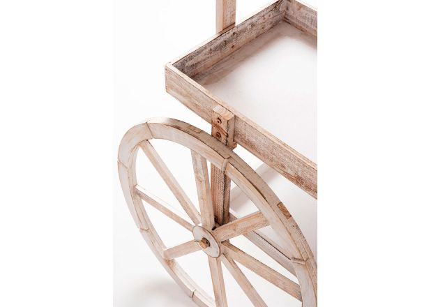 Carrito Candy Bar Madera Dins Envejecido