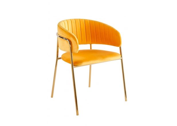 Silla Niel Golden Terciopelo
