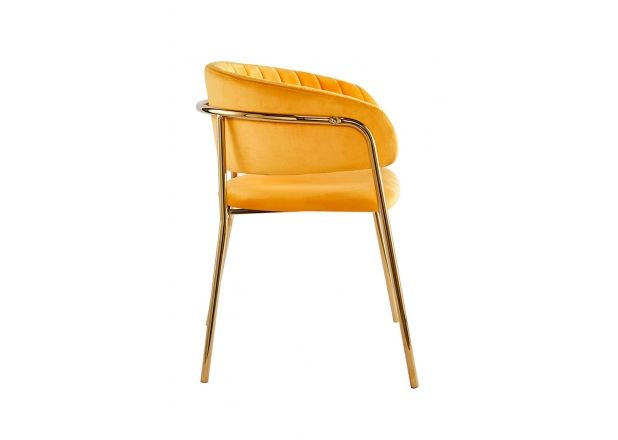 Silla Niel Golden Terciopelo