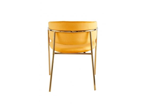 Silla Niel Golden Terciopelo