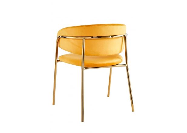 Silla Niel Golden Terciopelo
