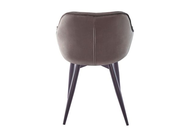 Silla Creta Black Terciopelo