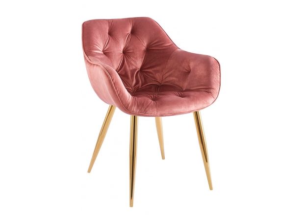 Silla Creta Golden Terciopelo